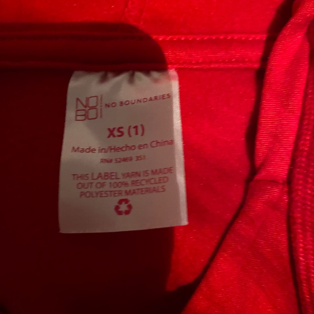 Red nobo dress